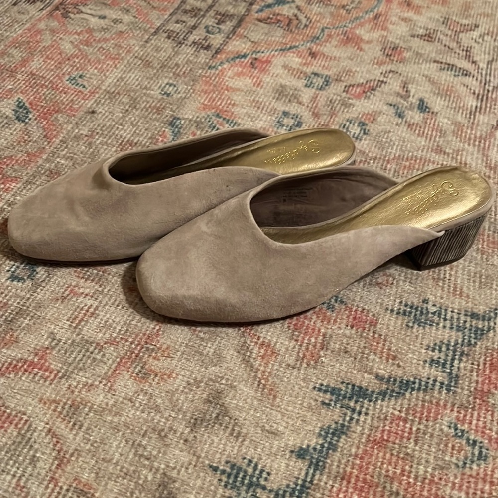 Seychelles mules. Worn three times.